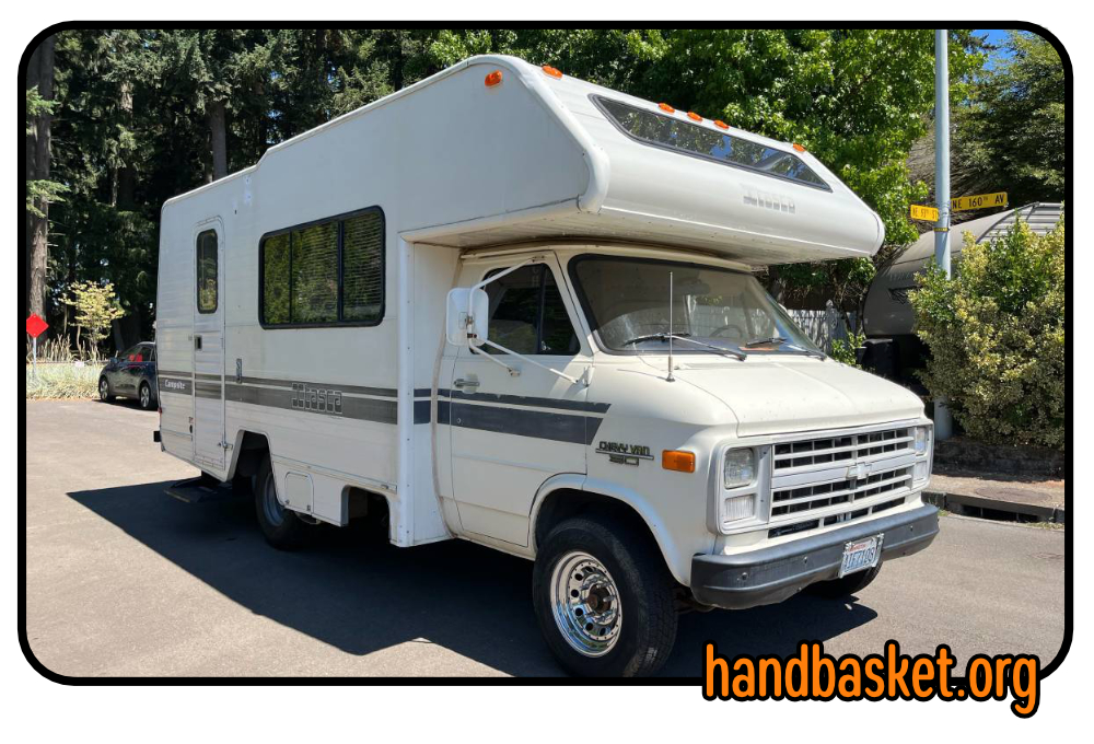 Photo of a small RV that looks nicer than it is