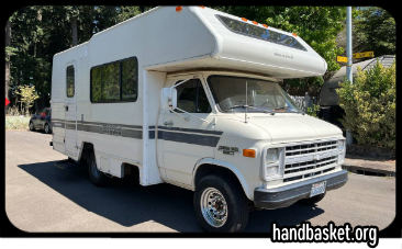 Photo of a small RV that looks nicer than it is