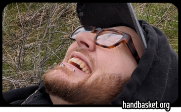 me lying on my back in grass, laughing that i read my map wrong and rode my bike a mile the wrong way